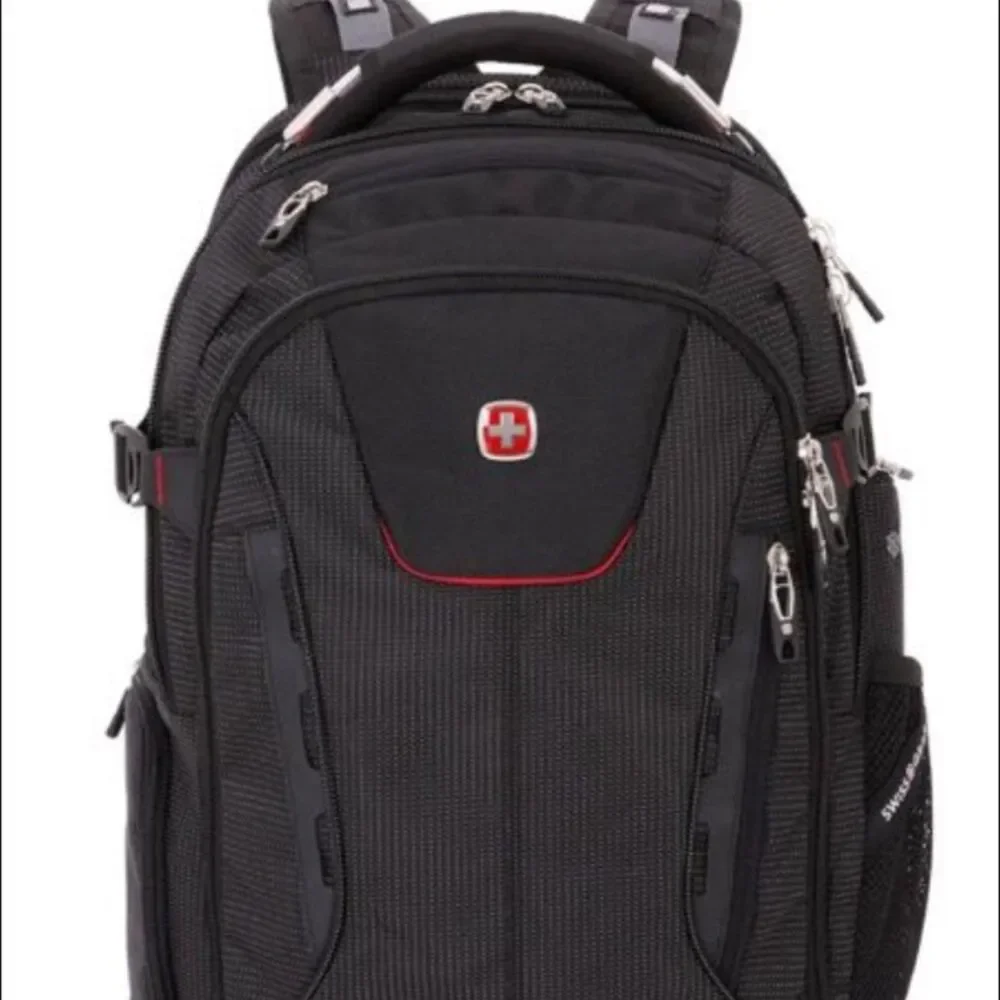 Swissgear 5358 USB ScanSmart Laptop Backpack Black Travel Work Bag